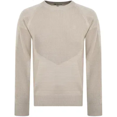 G-star G Star Raw 3d Biker Knit Jumper Beige