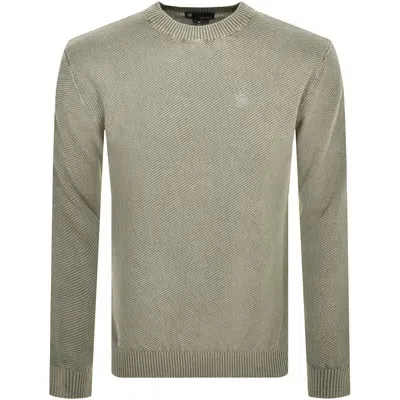 G-star G Star Raw Moss R Knit Jumper Green