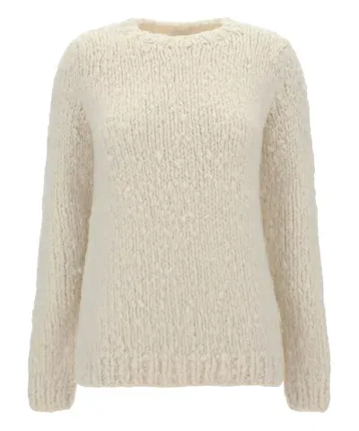 Gabriella Hearst Lawrence Sweater In White