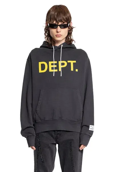 Gallery Dept. Man Black Sweatshirts