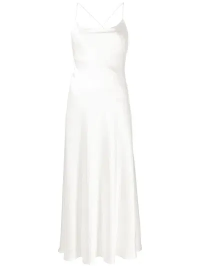 Galvan Klassisches Abendkleid In White