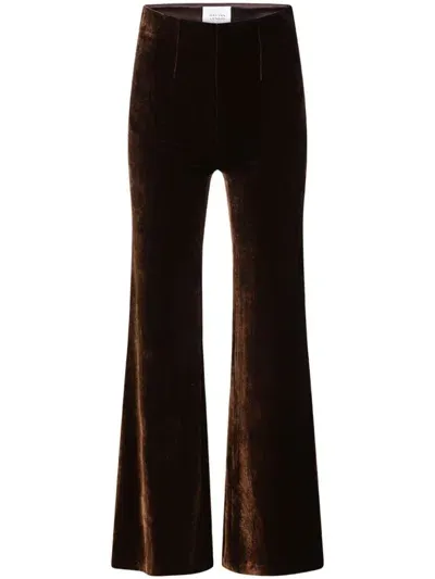 Galvan Winter Sun Trousers In Brown