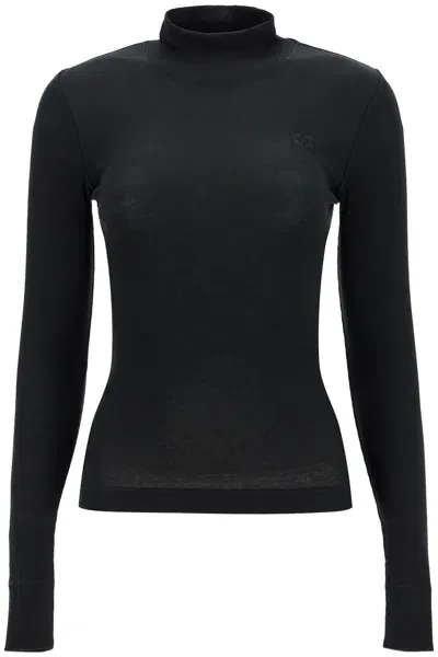 Ganni Sweaters In Black