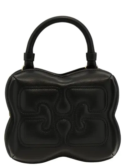 Ganni 'small Butterfly' Crossbody Bag In Black