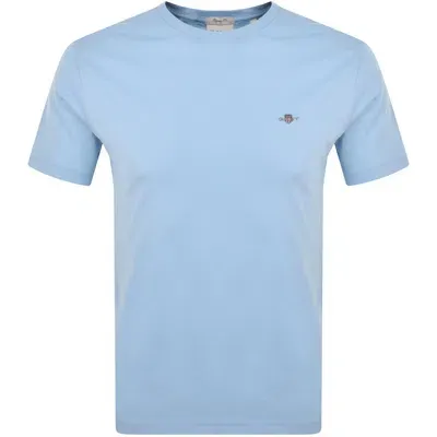 Gant Original Short Sleeve T Shirt Blue