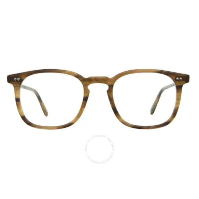 Garrett Leight Ruskin Demo Square Unisex Eyeglasses 1106 Bio At 48 In Metallic