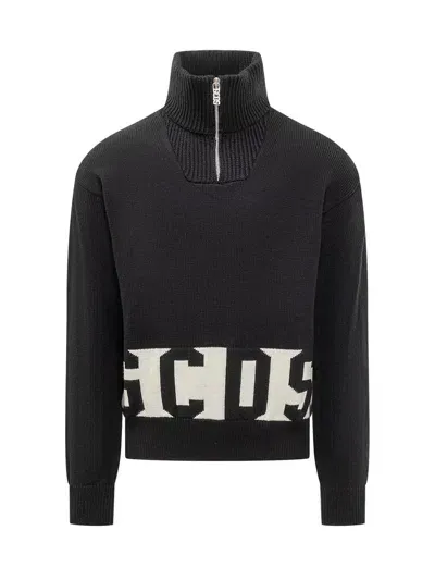 Gcds Sweater In Black