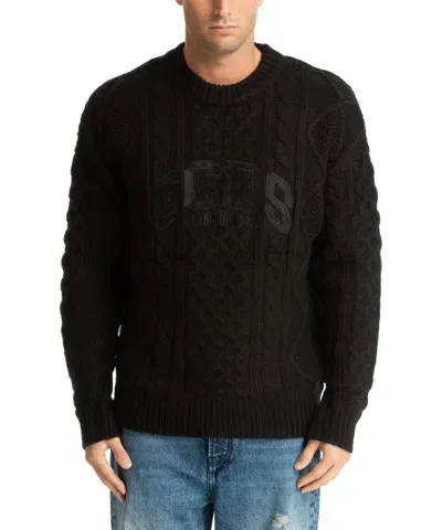 Gcds Sweater In Black