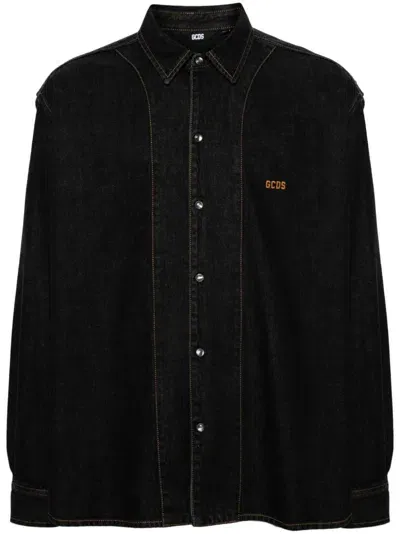 Gcds Wirdo Shirt In Black