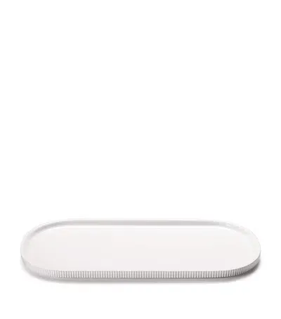 Georg Jensen Bernadotte Platter Dish In White