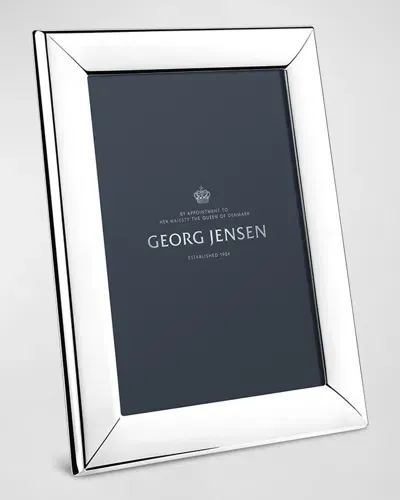 Georg Jensen Modern Picture Frame, 5" X 7" In White