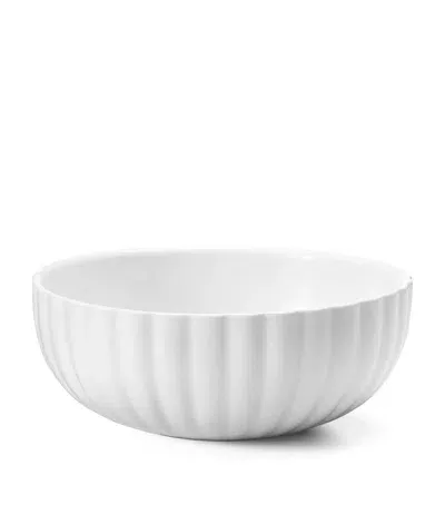 Georg Jensen Porcelain Bernadotte Breakfast Bowl In White