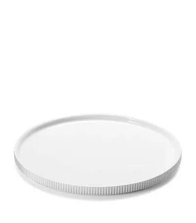 Georg Jensen Porcelain Bernadotte Dinner Plate In White