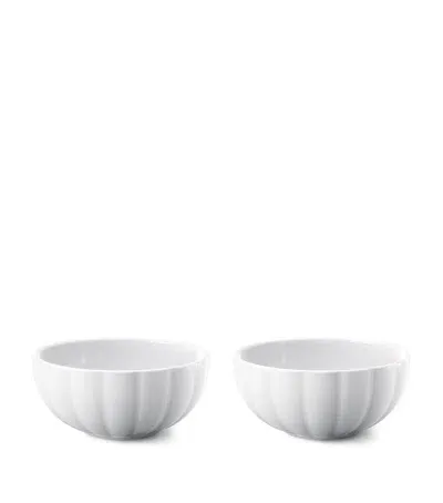 Georg Jensen Porcelain Berndadotte Petit Bowl In White