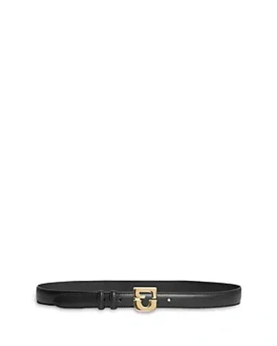 Gerard Darel Le Lauren Logo Belt In Black