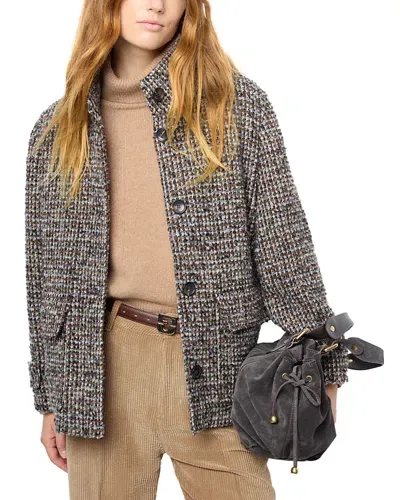 Gerard Darel Leontine Jacket In Brown