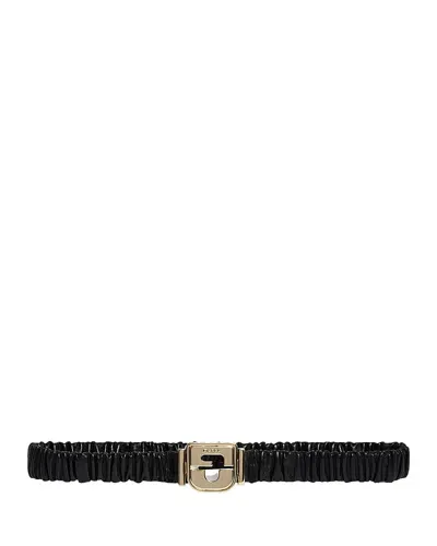 Gerard Darel Women's Le Rita Ruched Belt In Black