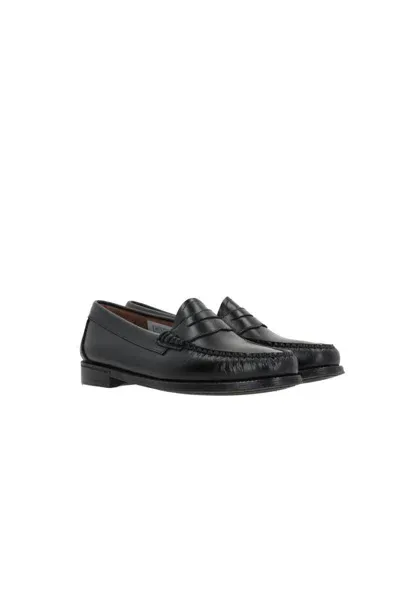 Gh Bass G.h. Bass Flat Shoes In Black