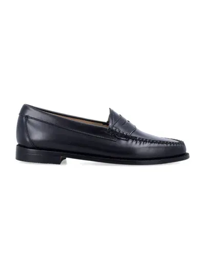 Gh Bass Weejuns Larson Penny Loafers In Black