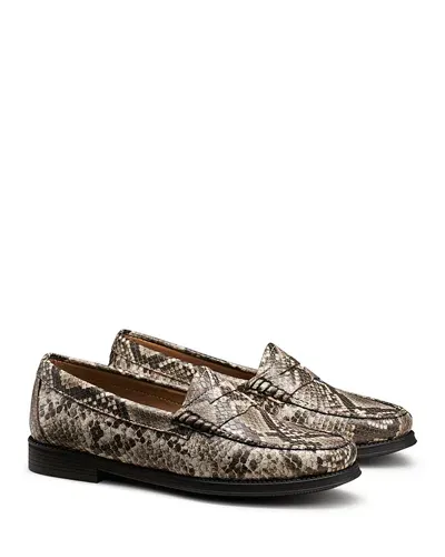 G.h.bass Whitney Easy Weejuns Loafers In Natural Multi