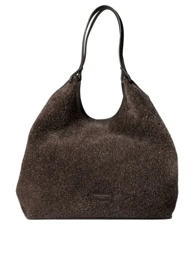 Gianni Chiarini Dua Tote Bag In Brown