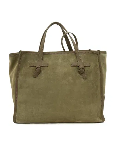 Gianni Chiarini Leather Bag In Green