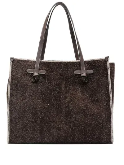 Gianni Chiarini Marcella Tote Bag In Brown