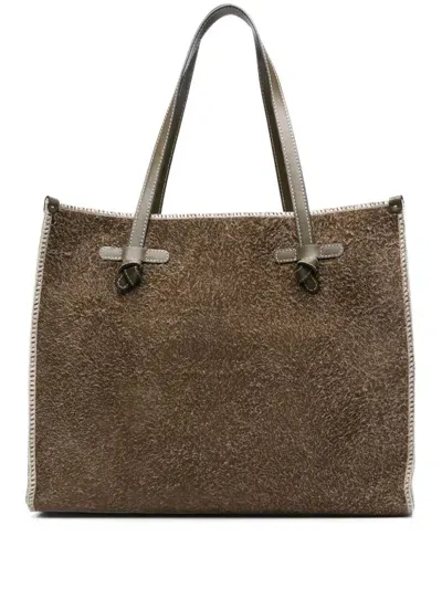 Gianni Chiarini Marcella Tote Bag In Brown