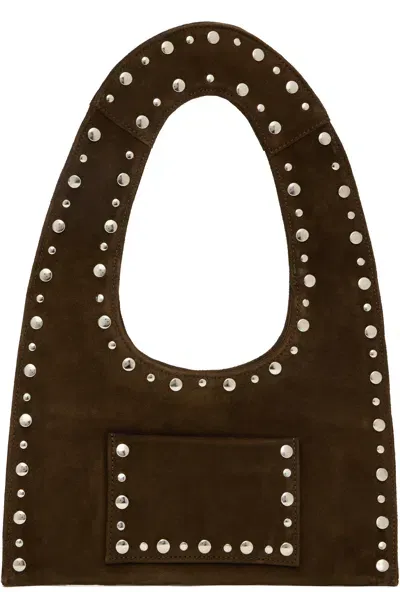 Gimaguas Brown Mini Franca Bag