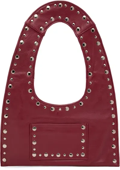 Gimaguas Burgundy Mini Franca Bag