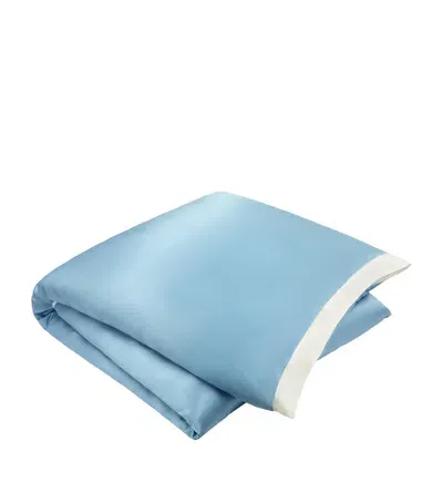 Gingerlily Silk King Duvet Cover In Blue