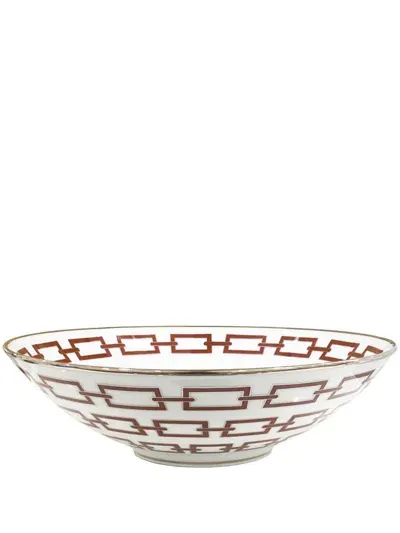 Ginori 1735 Catene Bowl (27cm) In Red