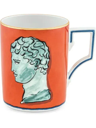 Ginori 1735 Il Viaggio Di Neptuno Mug (365ml) In Orange