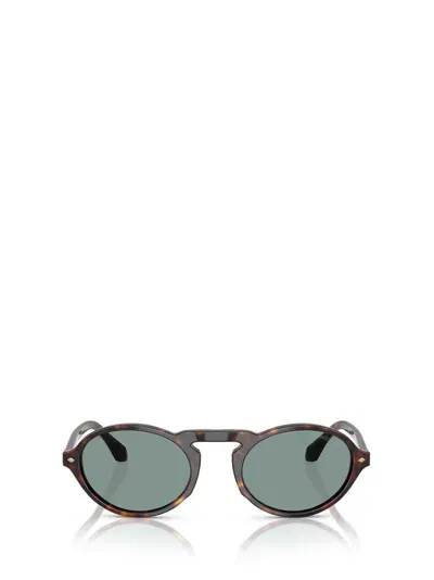 Giorgio Armani Oval Frame Sunglasses In Multi