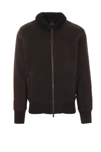 Giorgio Brato Jackets In Brown