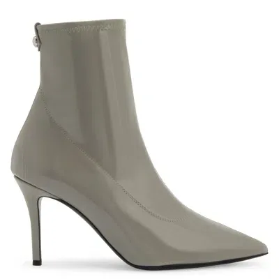 Giuseppe Zanotti Mirea 90mm Patent-leather Boots In White