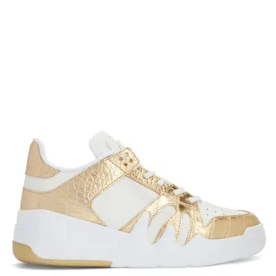 Giuseppe Zanotti Talon Panelled Sneakers In White