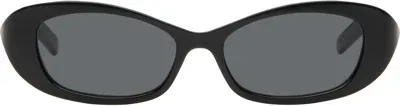 Givenchy Black 4g Sunglasses In Shiny Black /smoke