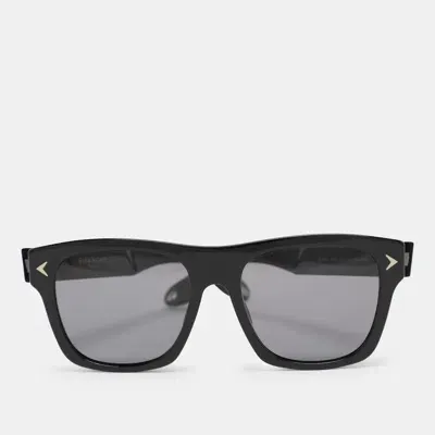 Pre-owned Givenchy Black Gv 7011/s Polarized Square Sunglasses