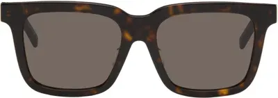 Givenchy Brown Gv Day Sunglasses In Dark Havana / Brown