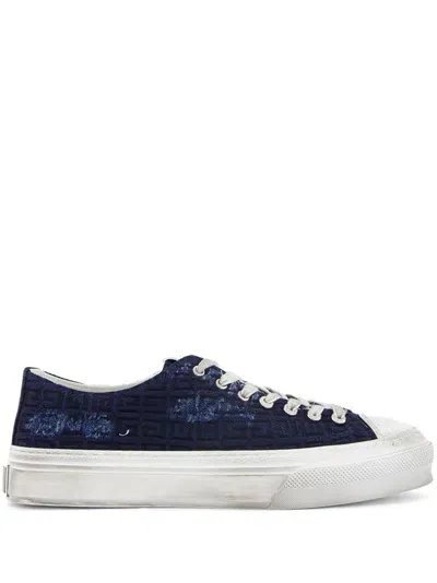 Givenchy City Sneakers In Blue