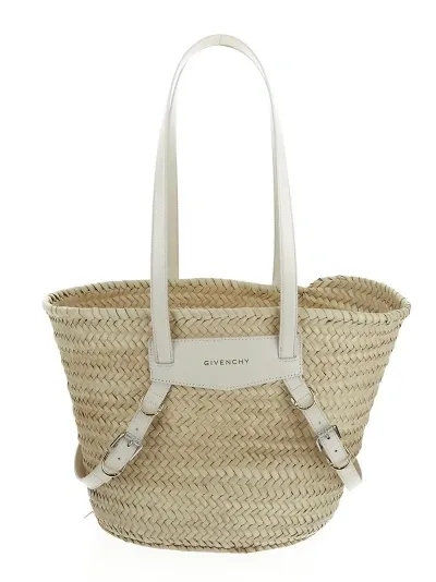 Givenchy Medium Voyou Basket Bag In Yellow