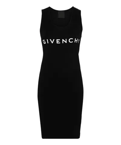 Givenchy Midi Dress In Black