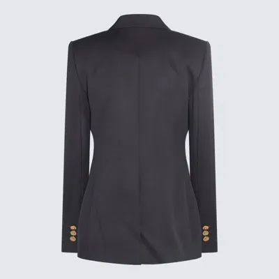 Givenchy Navy Wool And Mohair Blazer In Blue