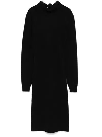 Givenchy Tied Midi Dress In Black