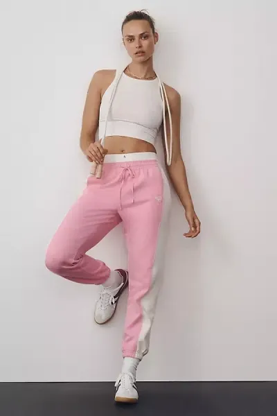 Gola X Anthropologie Midfield Jogger Trousers In Pink