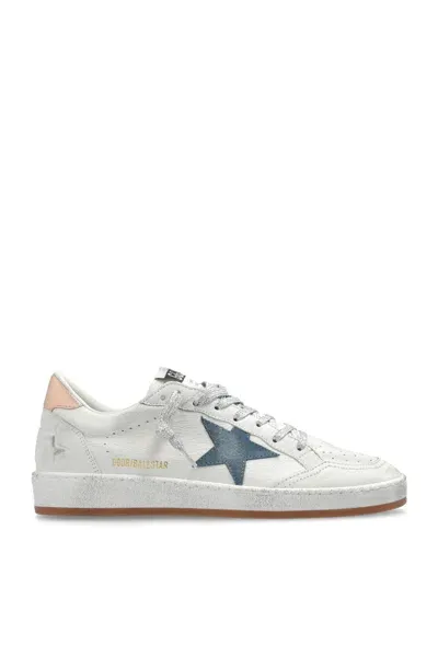 Golden Goose Ball Star Sneakers In White