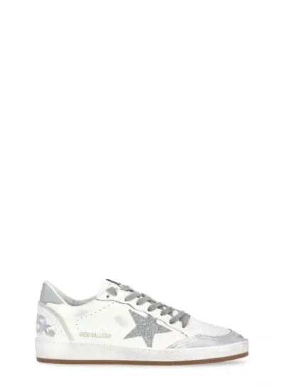 Golden Goose Ball-star Sneakers In White