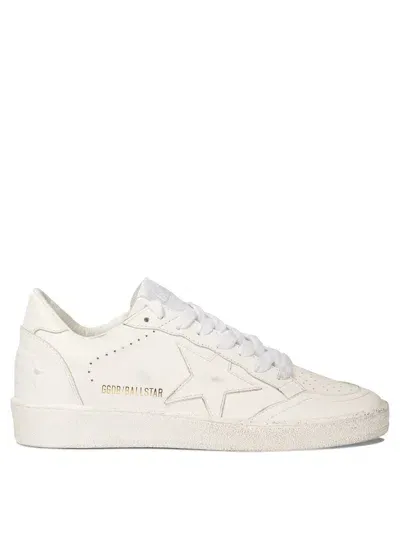 Golden Goose Women's "ball Star" Sneakers In White