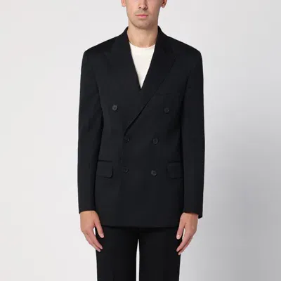 Golden Goose Black Wool Double-breasted Jacket